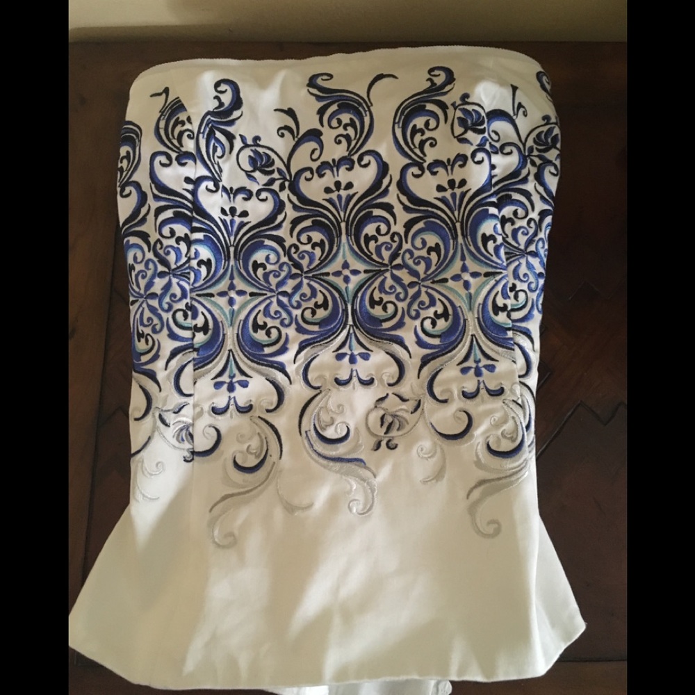 White House Black Market bustier